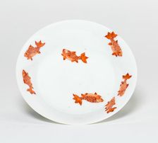Dish with Ten Fish, Qing dynasty (1644-1911), Yongzheng peirod (1723-1735). Creator: Unknown