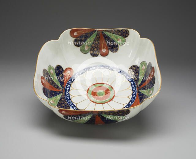 Dish, Worcester, 1765/75. Creator: Royal Worcester.