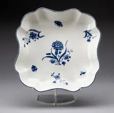 Dish, Worcester, c. 1755. Creator: Royal Worcester