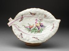 Dish, Worcester, c. 1760. Creator: Royal Worcester