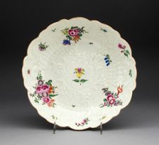 Dish, Worcester, c. 1760. Creator: Royal Worcester