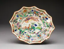 Dish, Worcester, c. 1775. Creator: Royal Worcester
