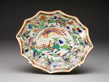 Dish, Worcester, c. 1775. Creator: Royal Worcester