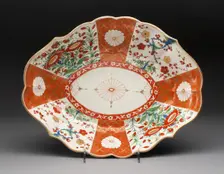 Dish, Worcester, c. 1770. Creator: Royal Worcester