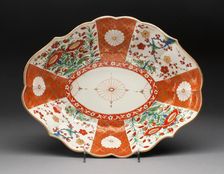 Dish, Worcester, c. 1770. Creator: Royal Worcester