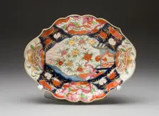 Dish, Worcester, c. 1770. Creator: Royal Worcester