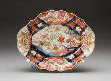 Dish, Worcester, c. 1770. Creator: Royal Worcester