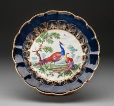 Dish, Worcester, c. 1770. Creator: Royal Worcester
