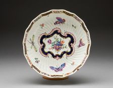 Dish, Worcester, c. 1770. Creator: Royal Worcester
