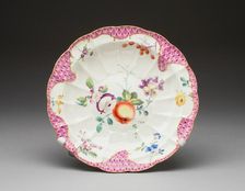 Dish, Worcester, c. 1770. Creator: Royal Worcester