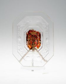 Dish, Bohemia, Early 18th century. Creator: Bohemia Glass