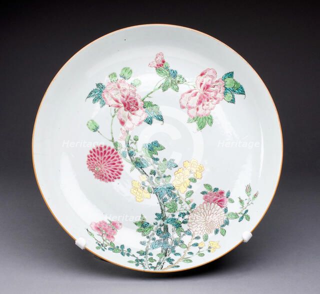 Dish, , c. 1725. Creator: Unknown.