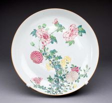 Dish, , c. 1725. Creator: Unknown