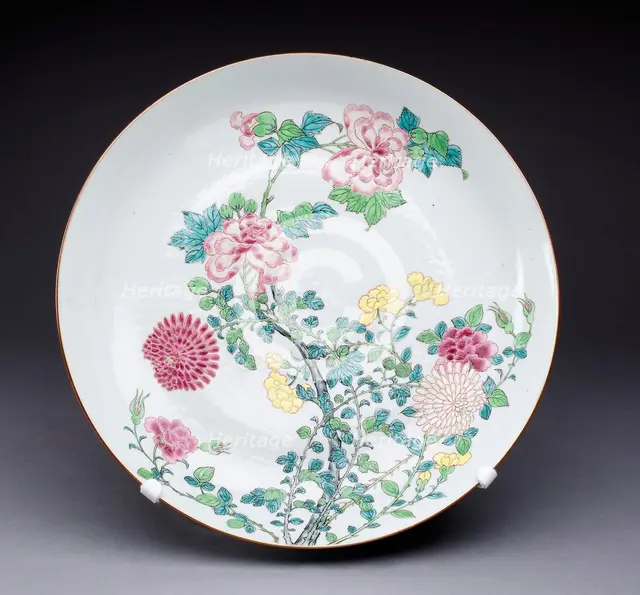 Dish, , c. 1725. Creator: Unknown.