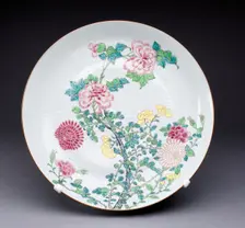 Dish, , c. 1725. Creator: Unknown