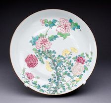 Dish, , c. 1725. Creator: Unknown