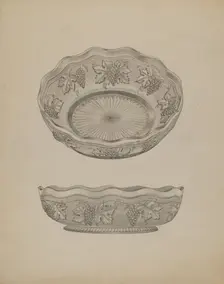 Dish, c. 1940. Creator: Henry Moran