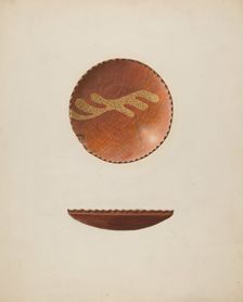 Dish, c. 1940. Creator: Isadore Goldberg
