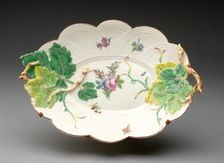 Dish, Chelsea, c. 1750. Creator: Chelsea Porcelain Manufactory