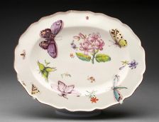 Dish, Chelsea, c. 1750. Creator: Chelsea Porcelain Manufactory