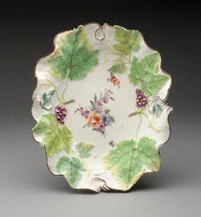 Dish, Chelsea, c. 1760. Creator: Chelsea Porcelain Manufactory