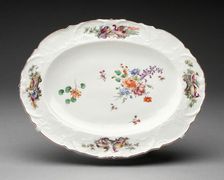 Dish, Chelsea, c. 1760. Creator: Chelsea Porcelain Manufactory