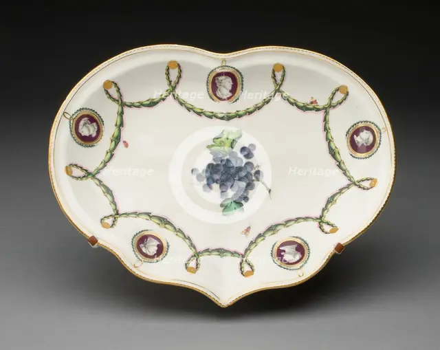 Dish, Chelsea, c. 1775. Creator: Chelsea-Derby Porcelain Manufactory.