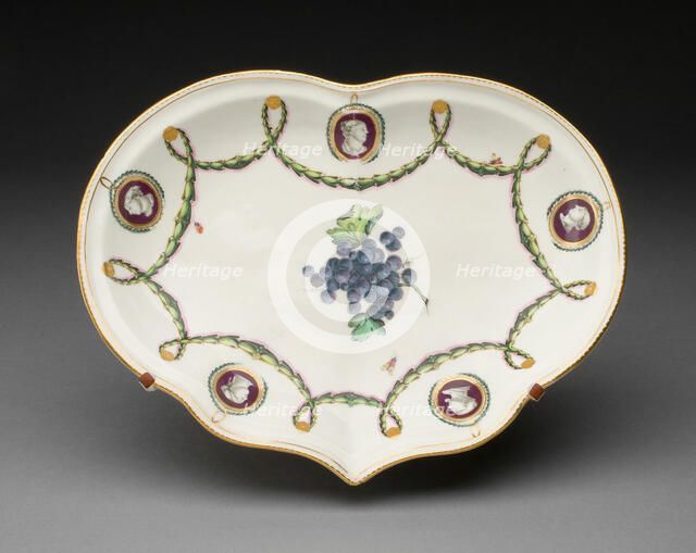 Dish, Chelsea, c. 1775. Creator: Chelsea-Derby Porcelain Manufactory.