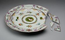 Dish, China, c. 1765. Creator: Jingdezhen Porcelain