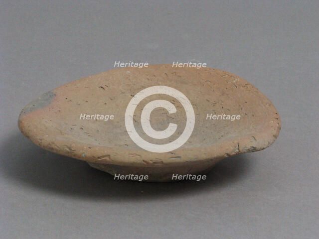 Dish, Coptic, 4th-7th century. Creator: Unknown.
