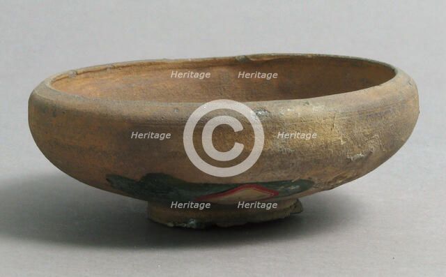 Dish, Deep, French, 15th-16th century. Creator: Unknown.