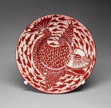 Dish, England, c. 1880. Creator: William de Morgan