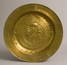 Dish, German, early 16th century. Creator: Unknown