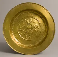 Dish, German, early 16th century. Creator: Unknown