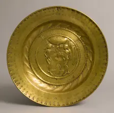 Dish, German, early 16th century. Creator: Unknown
