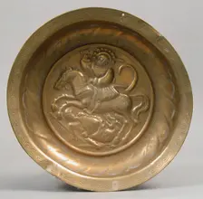 Dish, German, early 16th century. Creator: Unknown