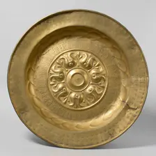 Dish, German, early 16th century. Creator: Unknown