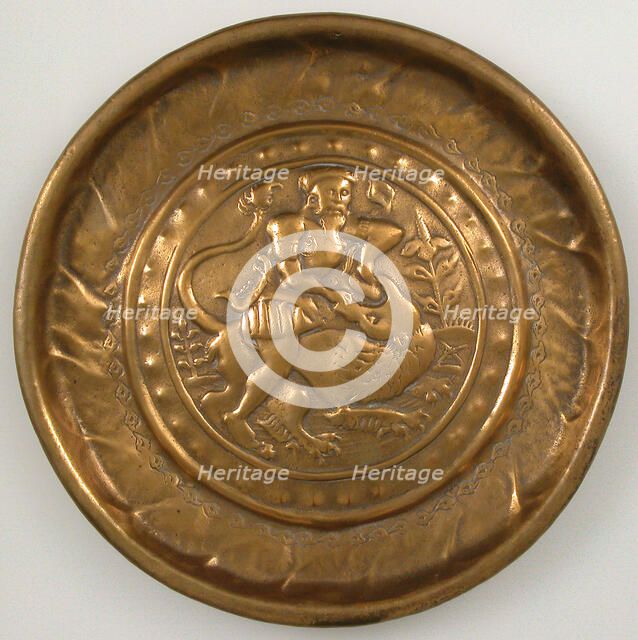 Dish, German, early 16th century. Creator: Unknown.