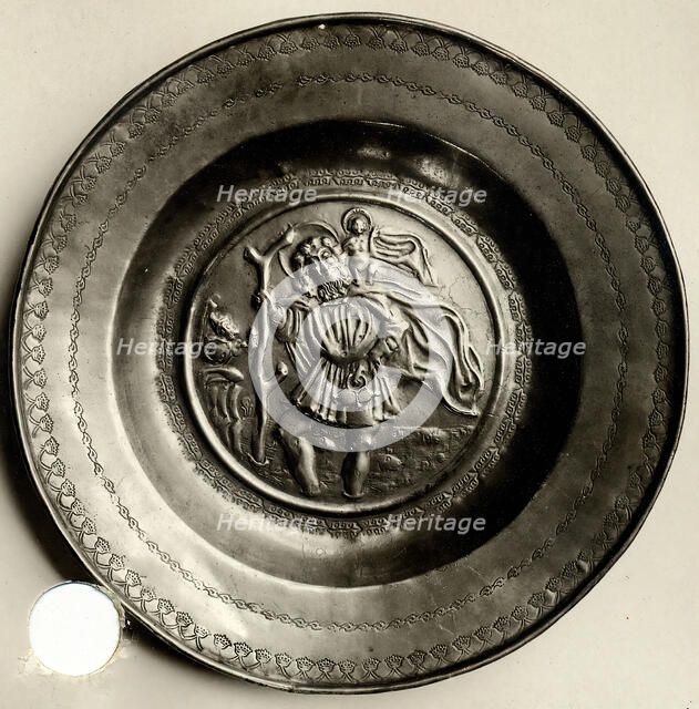 Dish, German, early 16th century. Creator: Unknown.