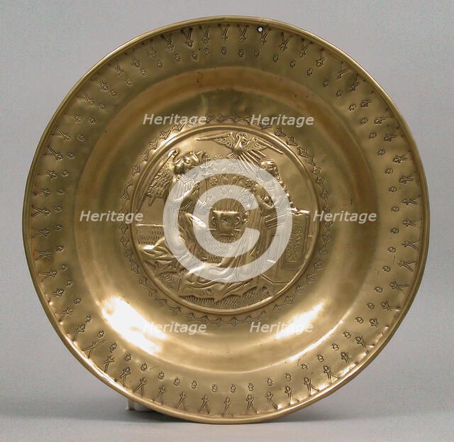 Dish, German, early 16th century. Creator: Unknown.