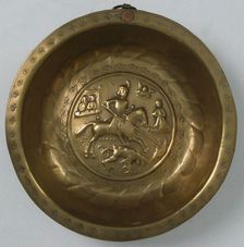 Dish, German, early 16th century. Creator: Unknown