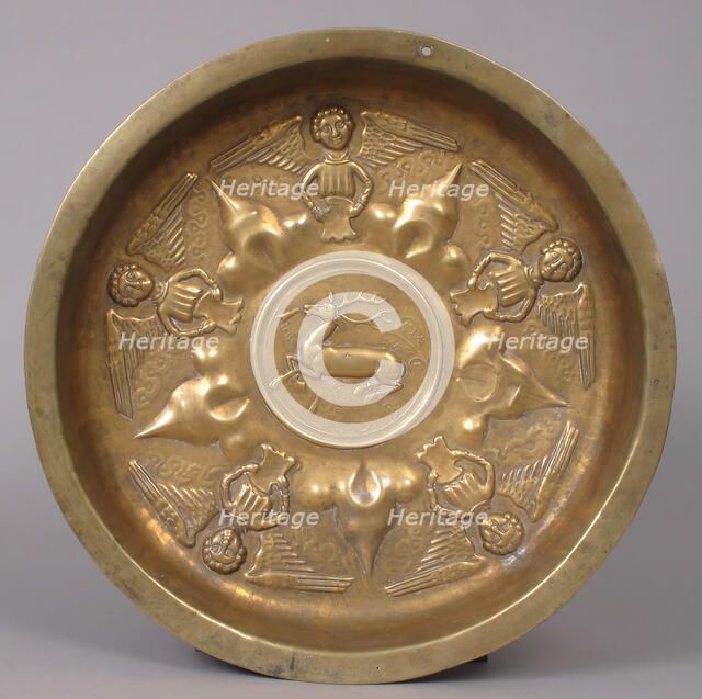 Dish, German or South Netherlandish, late 15th century. Creator: Unknown.