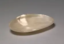 Dish in the Form of a Shell, 1540-1296 BC. Creator: Unknown