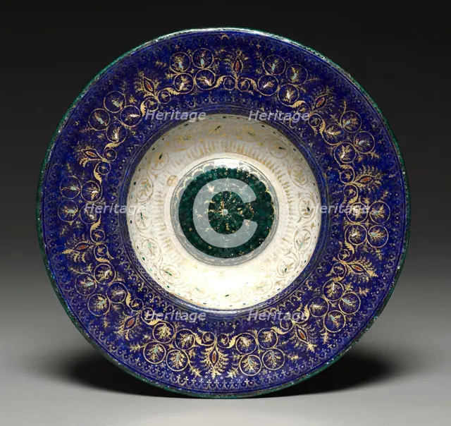 Dish, late 1400s. Creator: Unknown.