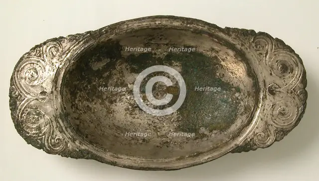 Dish, Late Roman, 4th-5th century. Creator: Unknown.