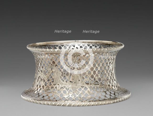 Dish Ring, Dublin, 1772. Creator: Charles Townsend.
