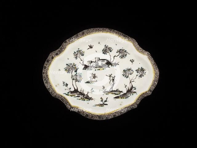 Dish (stand), 18th century. Artist: Unknown.