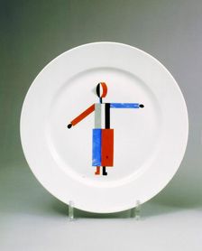 Dish Suprematism late 1920s. Creator: Nikolay Suetin