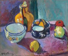Dishes and Fruit, 1901. Creator: Henri Matisse