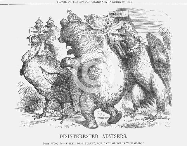 'Disinterested Advisers', 1875. Creator: Joseph Swain.